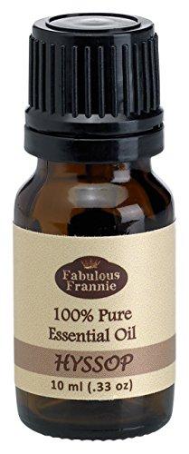 Hyssop 100% Pure, Undiluted Essential Oil Therapeutic Grade - 10ml- Great For Aromatherapy! Essential Oil Fabulous Frannie 