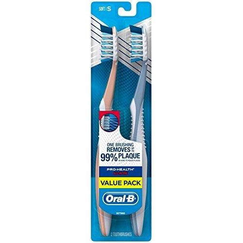 Oral-B Pro-Health All-in-One Manual Toothbrush, Soft, 2 ct, Value Pack Toothbrush Oral B 