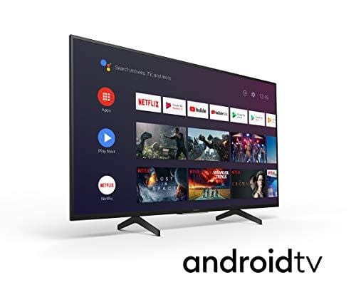 Sony X800H 43 Inch TV: 4K Ultra HD Smart LED TV with HDR and Alexa Compatibility - 2020 Model Home Entertainment Sony 