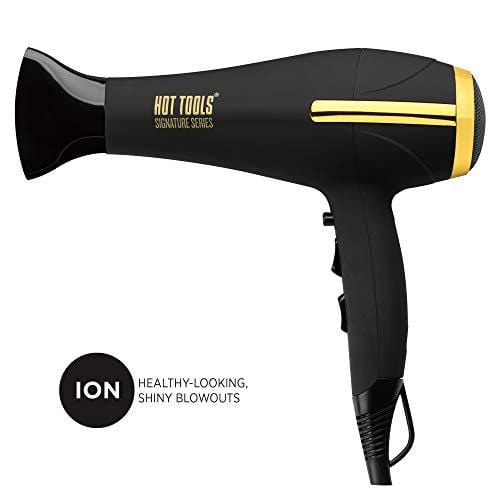 HOT TOOLS Signature Series Ionic 1875W Turbo Ceramic Salon Hair Dryer Beauty Hot Tools 