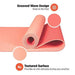 Retrospec Zuma Yoga Mat w/Nylon Strap for Men & Women - Non Slip Excercise Mat for Yoga, Pilates, Stretching, Floor & Fitness Workouts, Blush Sports Retrospec 