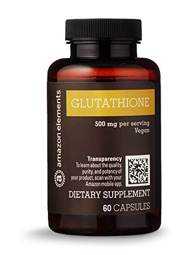 Amazon Elements Glutathione, 500mg, 60 Capsules, 2 month supply ShopWell Amazon Elements Glutathione, 500mg, 60 Capsules, 2 month supply ShopWell