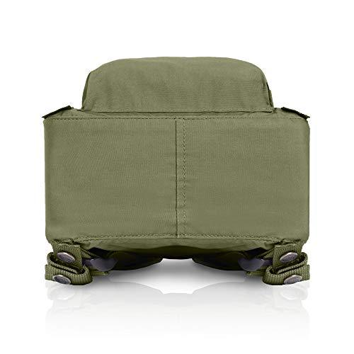 Fjallraven Kanken Mini Backpack, Green Backpack Fjallraven 