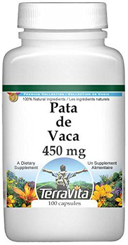 Pata de Vaca - 450 mg (100 Capsules, ZIN: 521082) Supplement TerraVita 