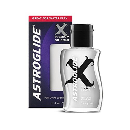 Astroglide X, Premium Waterproof Silicone Personal Lubricant, 2.5 oz. Lubricant Astroglide 