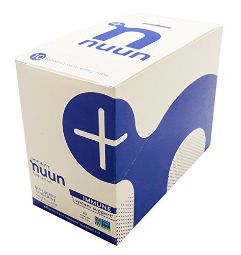 Nuun Immunity: Zinc, Turmeric, Elderberry, Ginger, Echinacea, and Electrolytes for an Anti-Inflammatory and Antioxidant Boost in Immune Support and Hydration, Blueberry Tangerine 8-Pack Supplement Nuun 