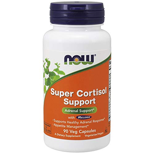 NOW Super Cortisol Support, 90 Veg Capsules Supplement NOW Foods 