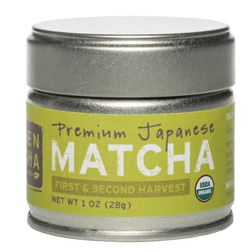 Sencha Naturals Organic Premium Matcha Powder | Authentic Japanese Origin - Premium First and Second Harvest Premium Grade, 1 oz Tin (Pack of 1) Grocery Sencha Naturals 