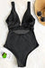 CUPSHE Women’s Sexy Mesh One-Piece Swimsuit Beach Swimwear Bathing Suit (L) Women's Swimwear CUPSHE 