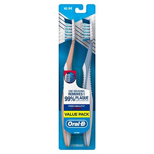 Oral-B Pro-Health All-In-One 40 Medium Toothbrush Twin Pack, assorted colors Toothbrush Oral B 