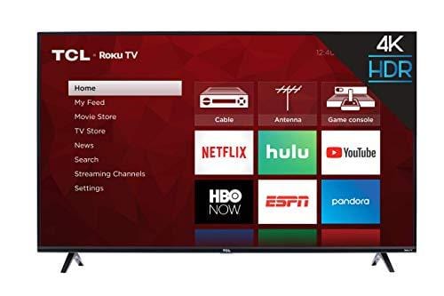 TCL 55S425 55 inch 4K Smart LED Roku TV (2019) Home Entertainment TCL 