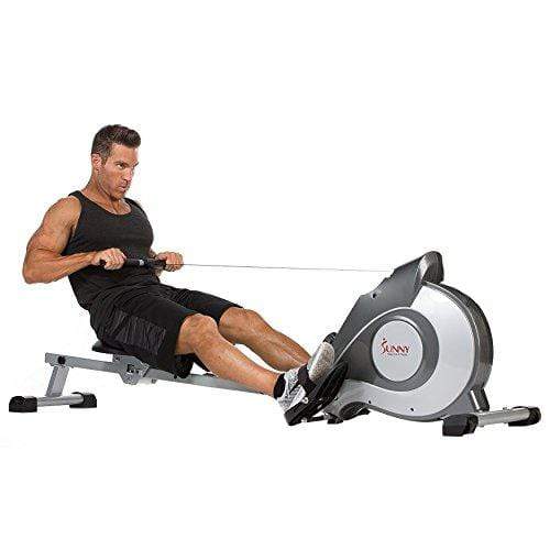 Sunny Health & Fitness Magnetic Rowing Machine with LCD Monitor by SF-RW5515 Sport & Recreation Sunny Health & Fitness 