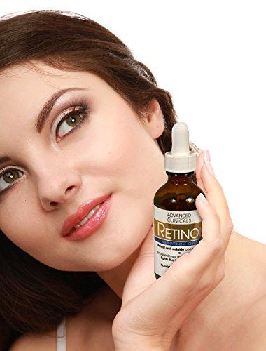 Advanced Clinicals Professional Strength Retinol Serum. Anti-aging, Wrinkle Reducing 1.75 Fl Oz. Skin Care Advanced Clinicals 