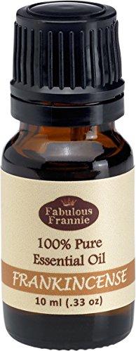 FRANKINCENSE 100% Pure, Undiluted Essential Oil Therapeutic Grade - 10 ml. Great for Aromatherapy! Essential Oil Fabulous Frannie 