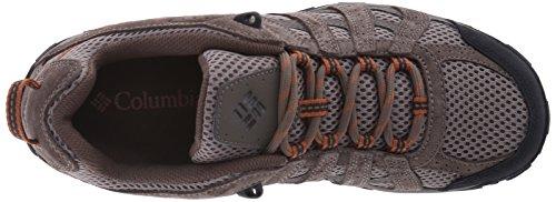Columbia Men's Redmond Trail Shoe, Pebble/Dark Ginger, 11.5 M US Men's Hiking Shoes Columbia 