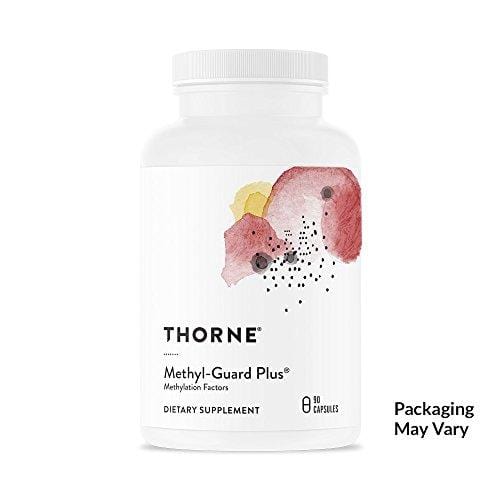 Thorne Research - Methyl-Guard Plus - Methylation Support Supplement with 5-MTHF (Folate) and Vitamins B2, B6, and B12 - 90 Capsules Supplement Thorne Research 