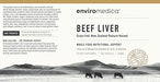 Enviromedica Freeze Dried Beef Liver Natural Energy Supplement Capsules of Pure Grass-Fed, Pastured, New Zealand Bovine with Preformed Vitamin A (180ct) Supplement Enviromedica 