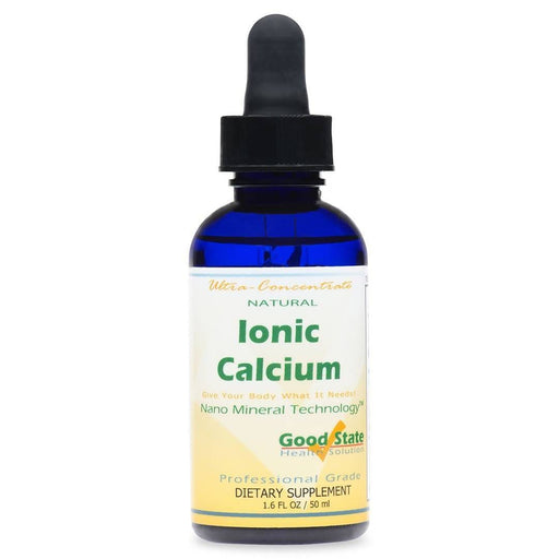 Good State Liquid Ionic Calcium Ultra Concentrate (10 drops equals 50 mg - 100 servings per bottle) Supplement GoodState 