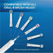 Oral-B Pro 1500 CrossAction Electric Power Rechargeable Battery Toothbrush, Powered by Braun Electric Toothbrush Oral B 