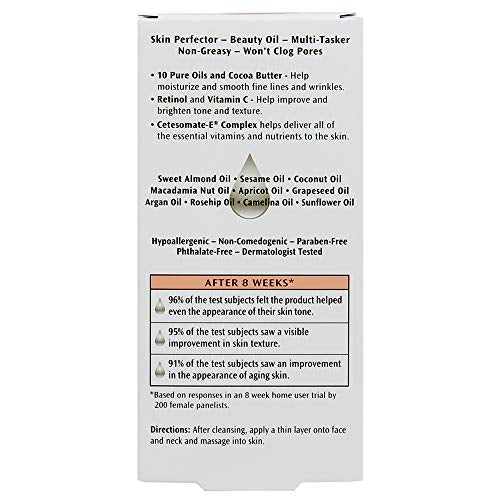 Palmer's Cocoa Butter Formula with Vitamin E, Skin Therapy Oil for Face, Rosehip Fragrance, 1 oz. Skin Care Palmer's 