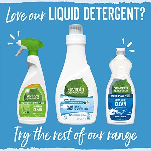 Seventh Generation Laundry Detergent Packs, Fragrance Free, 75 Count Laundry Detergent Seventh Generation 