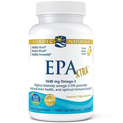 Nordic Naturals - EPA Xtra, Promotes Mood and Heart Health, and Optimal Immune Function, 60 Soft Gels Supplement Nordic Naturals 