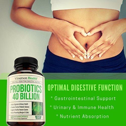 Probiotics 40 Billion CFU Supplement Supplement Vimerson Health 