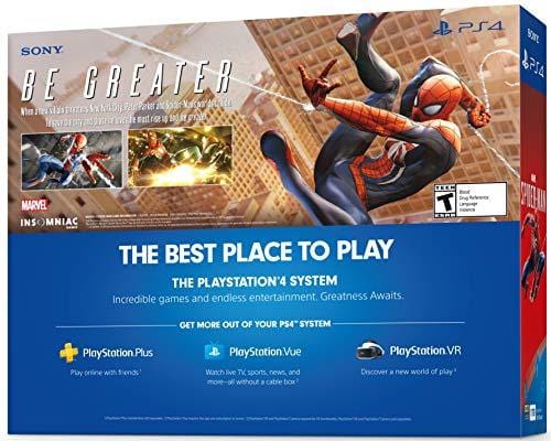 PlayStation 4 Slim 1TB Console - Marvel's Spider-Man Bundle [Discontinued] Video Games Playstation 