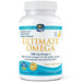 Nordic Ultimate Omega Fish Gelatin - Omega-3 Supplement, Concentrated Fish Oil with More DHA and EPA, Supports Heart Health, Brain Development, Healthy Joints, and Overall Wellness, Lemon, 60 Count Supplement Nordic Naturals 