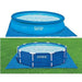 Intex Pool Ground Cloth for 8ft to 15ft Round Above Ground Pools Lawn & Patio Intex Recreation 