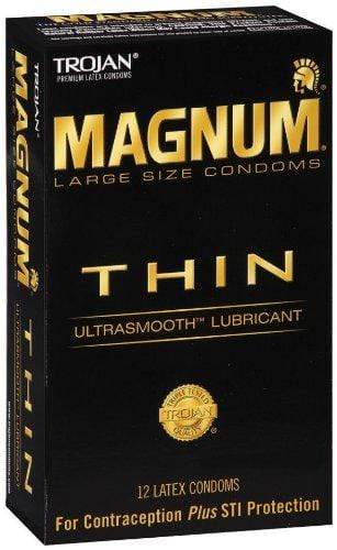 Trojan Magnum Thin 12ct Condom Trojan 