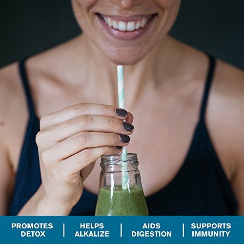 Amazing Grass Green Superfood Alkalize & Detox Organic Plant Based Powder with Wheat Grass and Greens, Flavor: Simply Pure, 30 Servings, Active Probiotic Cultures Supplement Amazing Grass 