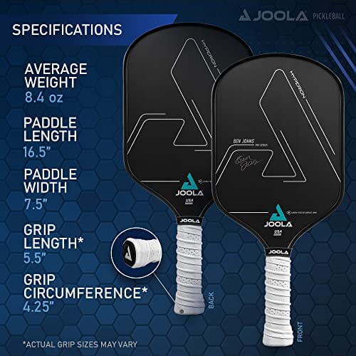 JOOLA Ben Johns Hyperion CFS 16 Pickleball Paddle - Official Ben Johns Paddle - USAPA Approved Racket for Tournament Play - Edge to Edge Sweet Spot, Durable Max Spin Surface & Elongated Handle Sports JOOLA 