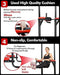 BangTong&Li Power Tower Workout Pull Up & Dip Station Adjustable Multi-Function Home Gym Fitness Equipment Sports BangTong&Li 