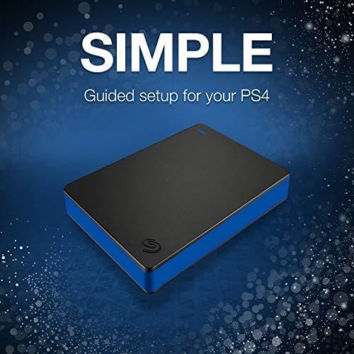 Seagate STGD4000400 Game Drive 4TB External Hard Drive Portable HDD - Compatible with PS4 Personal Computer Seagate 