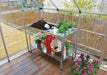 Palram HobbyGrower Galvanized 2-Level Shelving System Home Palram 