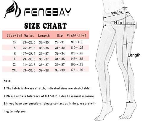 Fengbay High Waist Yoga Pants, Pocket Yoga Pants Tummy Control Workout —  ShopWell