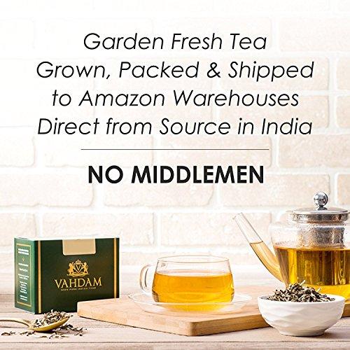 High Mountain Oolong Tea Leaves from Himalayas (50 Cups), 100% Natural Detox Tea Food & Drink VAHDAM 