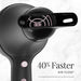 Remington Pro Hair Dryer with Pearl Ceramic Technology, Black/Pink, AC2015 Hair Dryer Remington 