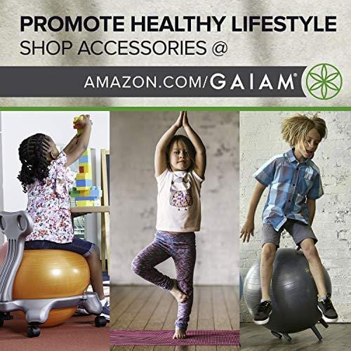 Gaiam Kids Yoga Mat Exercise Mat, Yoga for Kids with Fun Prints - Playtime for Babies, Active & Calm Toddlers and Young Children, Owl, 3mm Sports Gaiam 
