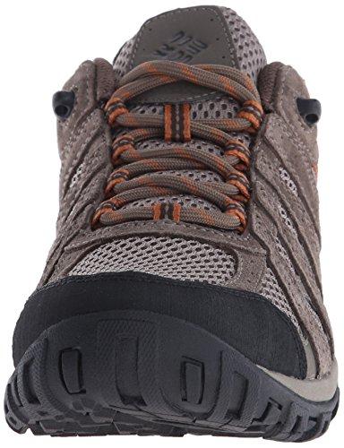 Columbia Men's Redmond Trail Shoe, Pebble/Dark Ginger, 11.5 M US Men's Hiking Shoes Columbia 
