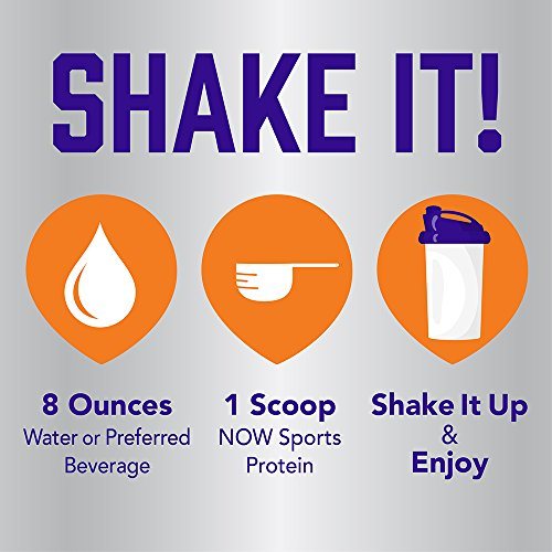 NOW Sports Eggwhite Protein, 1.2-Pound Supplement Now Sports 