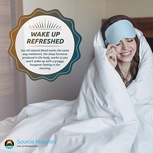 Source Naturals Sleep Science Melatonin 1mg Peppermint Flavor Promotes Restful Sleep and Relaxation - Supports Natural Sleep/Wake Patterns and Rhythms - 300 Lozenges Supplement Source Naturals 