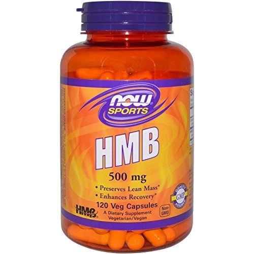 NOW Sports HMB 500 mg, 120 Veg Capsules Supplement Now Sports 