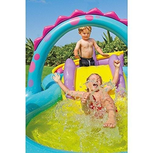 Intex Dinoland Inflatable Play Center, 131in X 90in X 44in, for Ages 3+ Toy Intex 