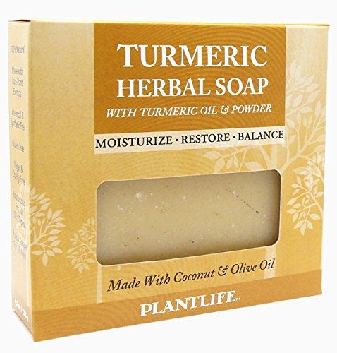Plantlife Turmeric Herbal Soap with Turmeric Oil and Powder 4oz Natural Soap Plantlife 
