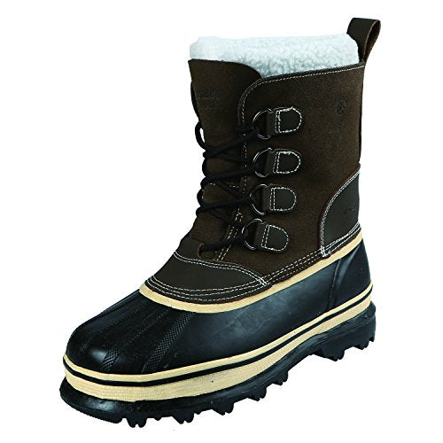 Northside Men's 910826M Back Country Waterproof Padded Sherpa Collar Pack Boot,Brown,12 M US Ski Northside 