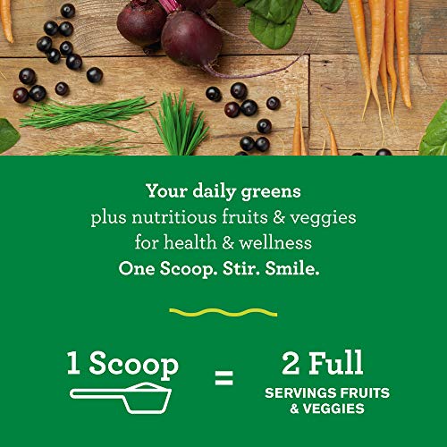 Amazing Grass Green Superfood Organic Powder with Wheat Grass and Greens, Flavor: Original, 30 Servings Supplement Amazing Grass 