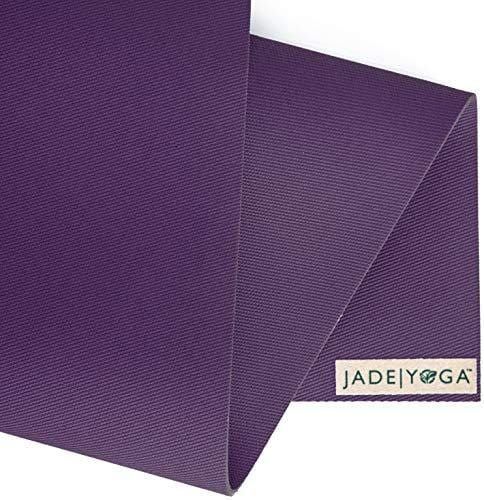 Jade Yoga - Harmony Yoga Mat (3/16" Thick x 24" Wide) (Purple, 68") Sports Jade Yoga 