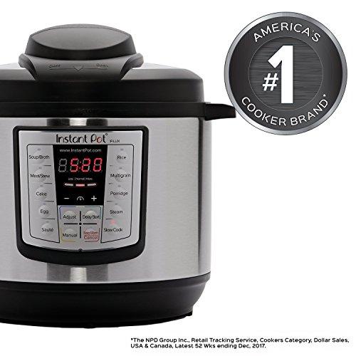LUX80 8 Qt 6-in-1 Multi- Use Programmable Pressure Cooker, Slow Cooker, Rice Cooker, Sauté, Steamer, and Warmer Kitchen & Dining Instant Pot 